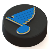 Small  StLouis Blues logo on ice hockey puck 3D Printing 46721