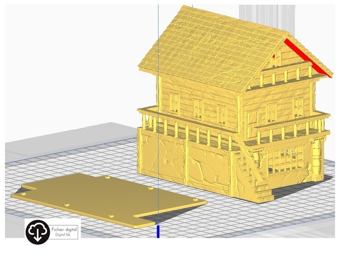 Wooden house 23 3D Print 467210