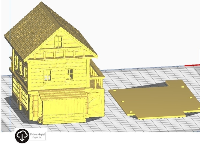 Wooden house 23 3D Print 467211