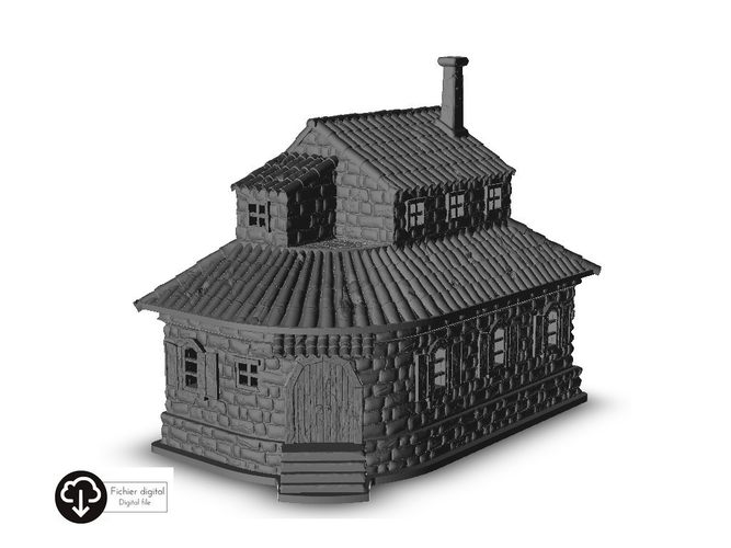 Corner house 24 3D Print 467212