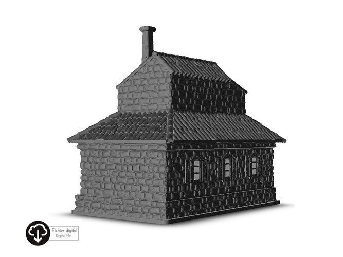 Corner house 24 3D Print 467213