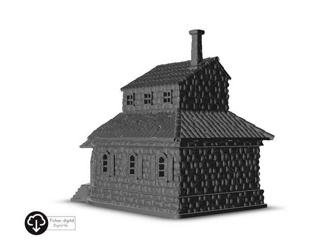 Corner house 24 3D Print 467214