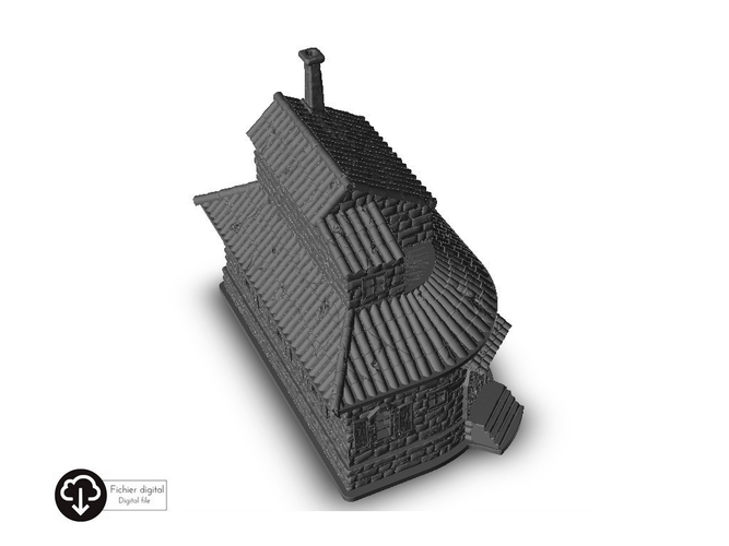 Corner house 24 3D Print 467215