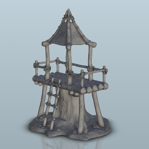 Wooden outpost 26 3D Print 467226