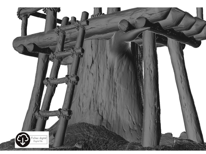 Wooden outpost 26 3D Print 467230