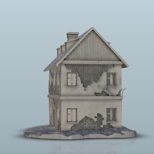 House with floor 13 3D Print 467250
