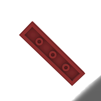 LEGO Jumper Plate 1X4 with 3 Knobs - Thumbnail 2