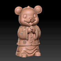 NEW YEARS RAT DECORATION - Thumbnail 1