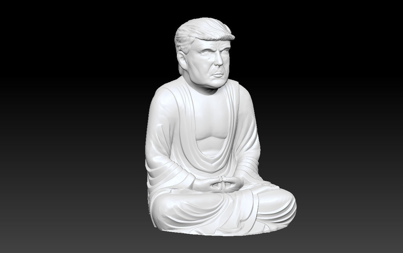 TRUMP BUDDHA A 3D Print 467284