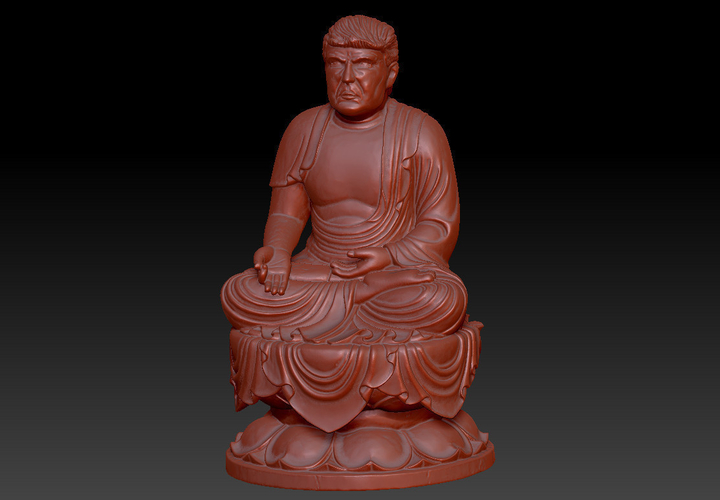 TRUMP BUDDHA B 3D Print 467289