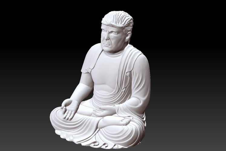 TRUMP BUDDHA D 3D Print 467296