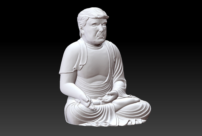 TRUMP BUDDHA D