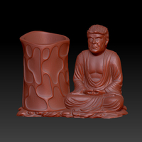 TRUMP BUDDHA PEN HOLDER 3 - Thumbnail 2