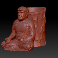 TRUMP BUDDHA PEN HOLDER 4 - Thumbnail 3