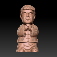 Small TRUMP NEW YEAR DECORATIONS 3D Printing 467317