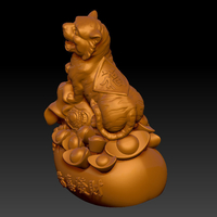 LUCKY TIGER NEW YEAR - CONGRATULATIONS FORTUNE DECORATION 1 - Thumbnail 1