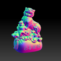 LUCKY TIGER NEW YEAR - CONGRATULATIONS FORTUNE DECORATION 1 - Thumbnail 2