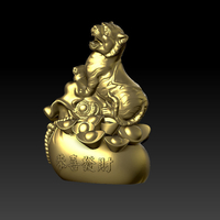 LUCKY TIGER NEW YEAR - CONGRATULATIONS FORTUNE DECORATION 1 - Thumbnail 4