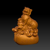 LUCKY TIGER NEW YEAR - CONGRATULATIONS FORTUNE DECORATION 2 - Thumbnail 1