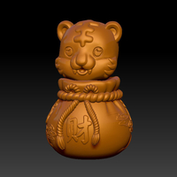 LUCKY LUCKY BAG TIGER NEW YEAR DECORATIONS - Thumbnail 3