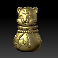 LUCKY LUCKY BAG TIGER NEW YEAR DECORATIONS - Thumbnail 4