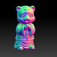 NEW YEAR'S DECORATIONS FOR THE YEAR OF THE TIGER - Thumbnail 1