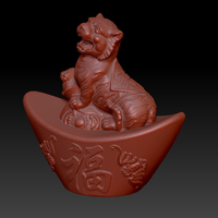 THE YEAR OF THE TIGER GOLD INGOT EDITION TIGER 1 - Thumbnail 4