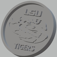 Small Louisiana State University - Tigers 3D Printing 467397