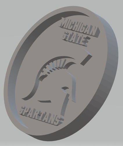 Michigan State University - Spartans 3D Print 467433