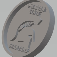 Small Michigan State University - Spartans 3D Printing 467433
