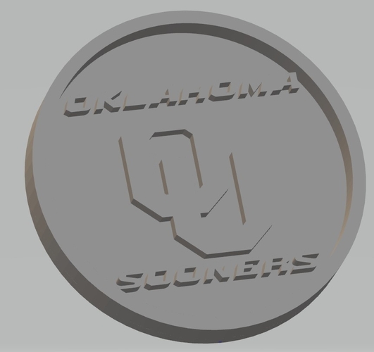 University of Oklahoma - Sooners 3D Print 467439
