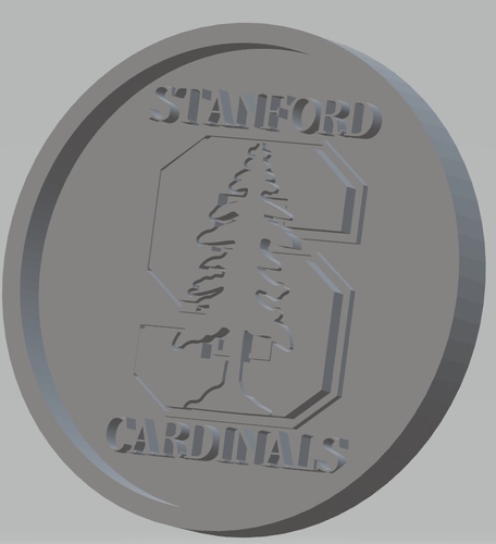 Stanford University - Cardinal 3D Print 467442