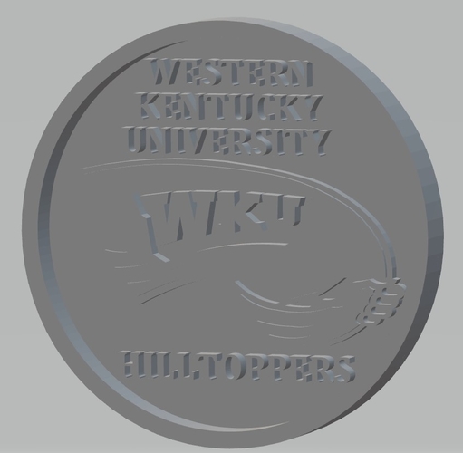 Western Kentucky University - Hilltoppers 3D Print 467448