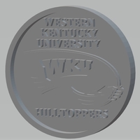 Small Western Kentucky University - Hilltoppers 3D Printing 467448