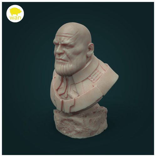 Thanos (Infinity War) bust 3D Print 467482