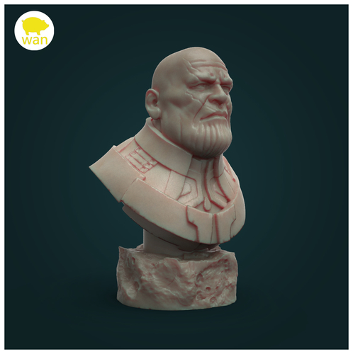Thanos (Infinity War) bust 3D Print 467483