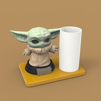 Yoda  Pen holder - Thumbnail 2