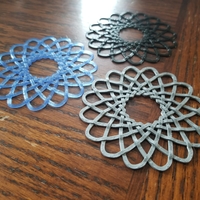 Small Celtic Weave Circular Emblem 3D Printing 467599