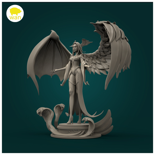 Angels and Demons 3D Print 467625