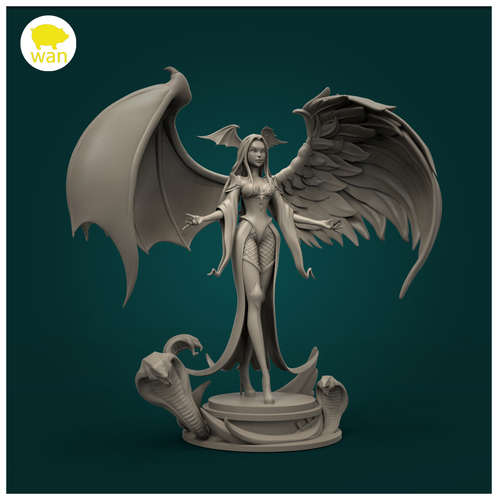 Angels and Demons 3D Print 467626