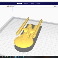 Star Trek Federation Willow Class Fuel Carrier - Thumbnail 8
