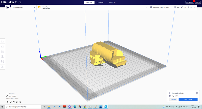 3D printable foregrip 