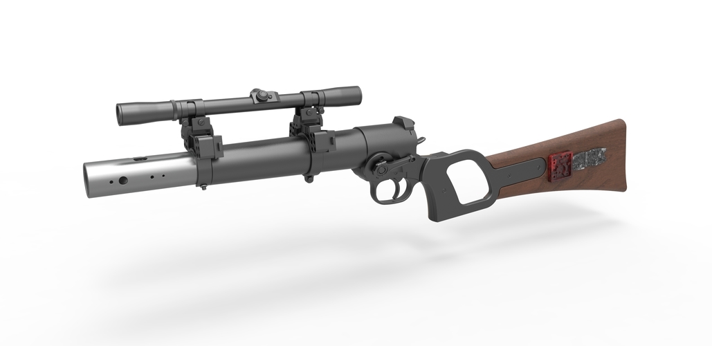 Boba Fett blaster carbine from Star Wars TESB