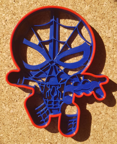 Spider Man XL Cookie Cutter 3D Print 467772