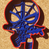 Small Spider Man XL Cookie Cutter 3D Printing 467772