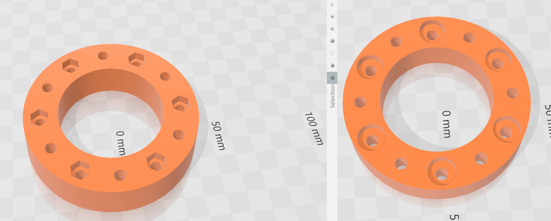 30 desgree twist spacer