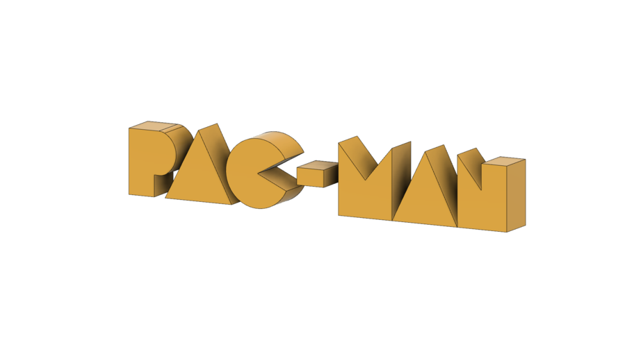 Pacman Stand Arcade Pixel 3D Print 467872