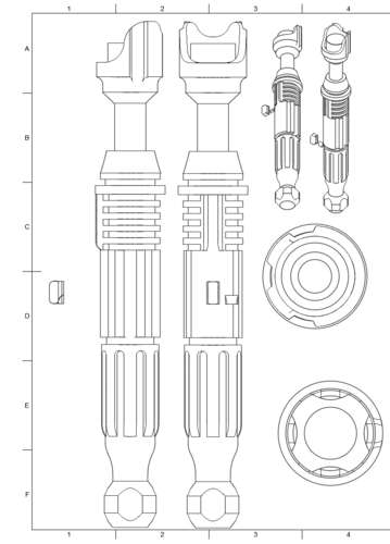 Custom Lightsaber 3D Print 467917