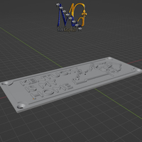 Kentucky Is My Home - Sign - STL 3D Print File - Thumbnail 2