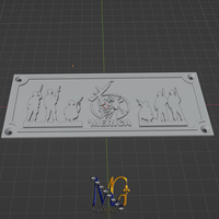 Merica Soldiers Tribute - Sign - STL 3D Print File - Thumbnail 1